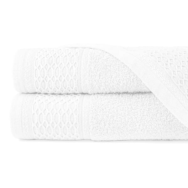 Håndklæde D Bomuld 100% Solano Hvid (B) 70x140