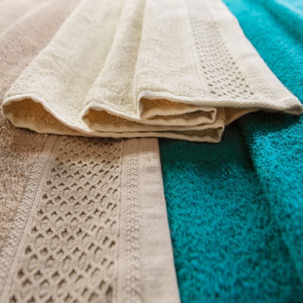 Håndklæde D Bomuld 100% Solano Creme (B) 70x140