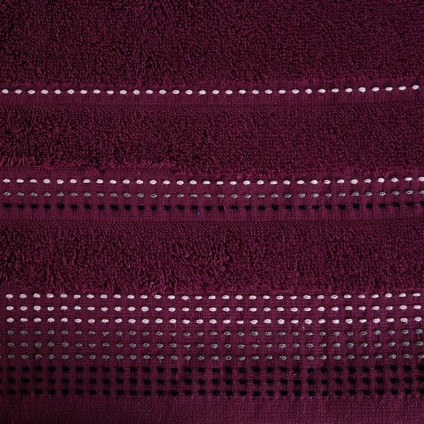 Pola håndklæde 70x140 24 aubergine frotté 500 g/m2 Eurofirany
