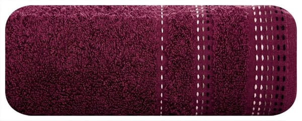 Pola håndklæde 70x140 24 aubergine frotté 500 g/m2 Eurofirany