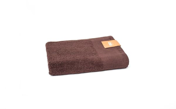 Aqua håndklæde 70x140 brun frotté 500 g/m2 Faro