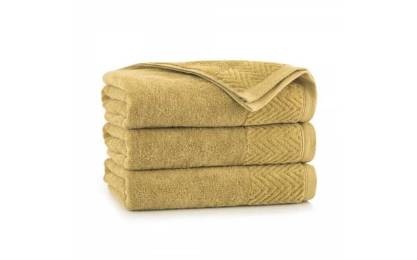 Toscana pyyhe 70x140 keltainen hummus 5704 9104/5704 Zwoltex 23