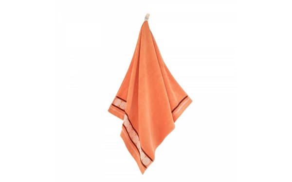 Rondo 2 håndklæde 70x140 papaya 500 g/m2 8672/10 Zwoltex 23