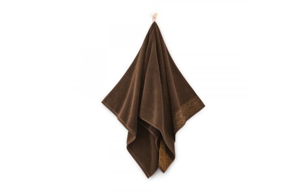 Ravenna håndklæde 70x140 brun vaskeskind 450 g/m2 5692 Zwoltex