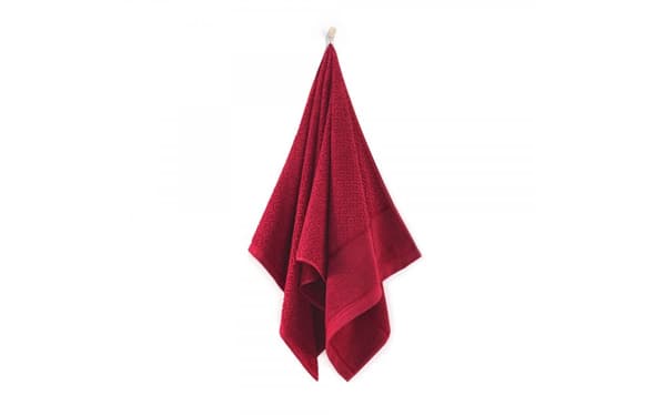 Makao AB handduk 70x140 vinröd frotté 450 g/m2 Zwoltex 23