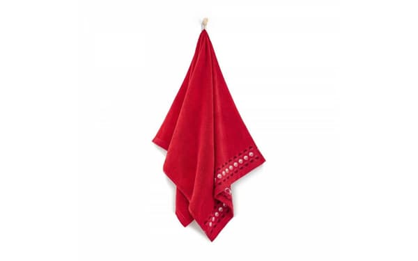 Zen 2 håndklæde 70x140 rød peberfrotté 450 g/m2 Zwoltex 23
