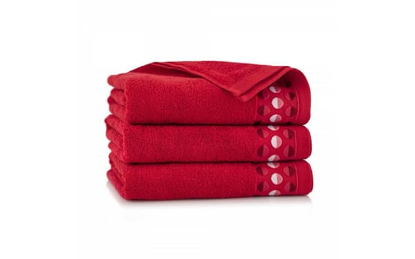 Zen 2 håndklæde 70x140 rød peberfrotté 450 g/m2 Zwoltex 23