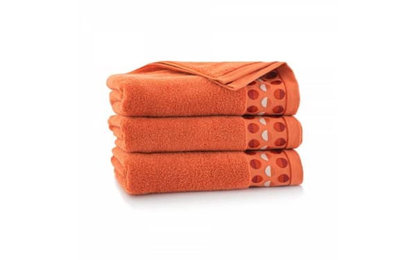 Zen 2 handduk 70x140 orange pumpafrotte 450 g/m2 Zwoltex 23
