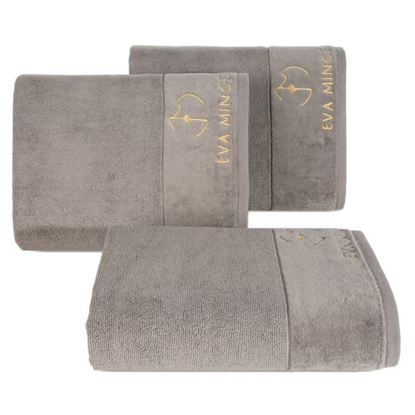 Gaja handduk 50x90 silverfrotté 550 g/m2 frotté Eva Minge Eurofirany