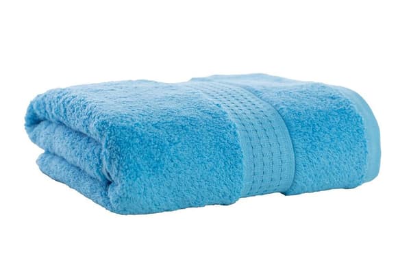 Alpaca håndklæde 70x130 turkis kongeblå 550 g/m2 Nefertete