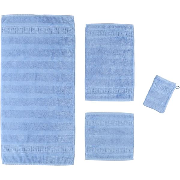 Noblesse håndklæde 50x100 blå 188 frotté frotté 550g/m2 100% Cawoe bomuld
