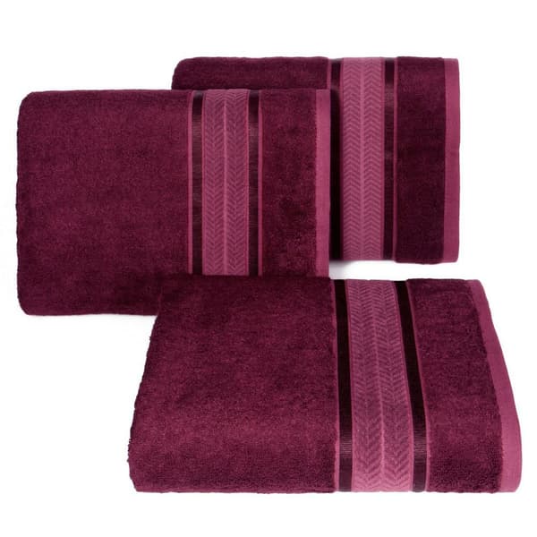 Miro pyyhe 50x90 bambu-amarantti 550g/m2 Eurofirany