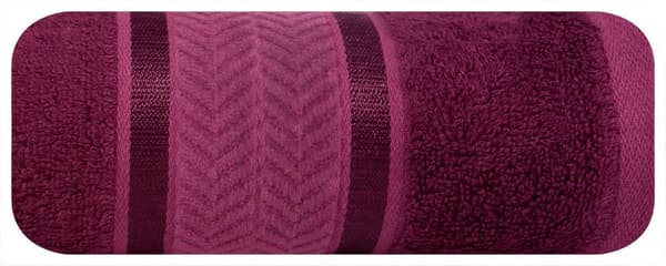 Miro pyyhe 50x90 bambu-amarantti 550g/m2 Eurofirany
