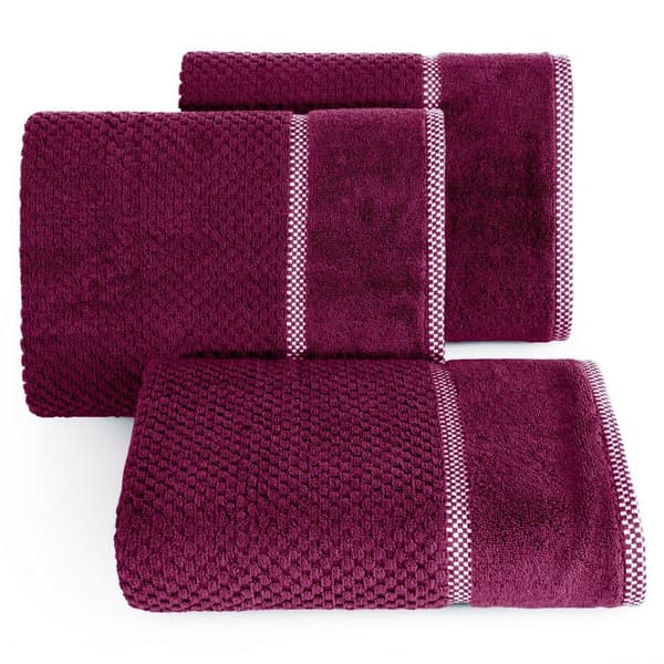 Caleb håndklæde 50x90 amaranth 540g/m2 Eurofirany