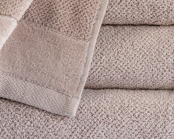 Vito håndklæde 70x140 beige perlefrotté bomuld 550g/m2