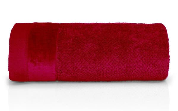 Vito håndklæde 70x140, rød frotté bomuld, 550g/m2