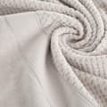 Miniatyrbillede 4 af 4: Jessi håndklæde 70x140 beige frotté 500g/m2 med præget ternet tekstur og velourkant Eurofirany
