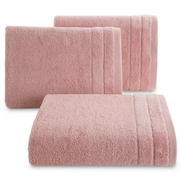 Damla håndklæde 70x140 pudderpink 500g/m2 frotté Eurofirany