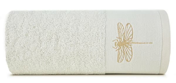 Lori 1 handduk 50x90 krämslända 485g/m2 frotté Eurofirany