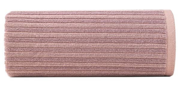 Avinion 1 handduk 70x140, puderfrotté med dekorativ randig kant 500 g/m2 Terra Collection Eurofirany