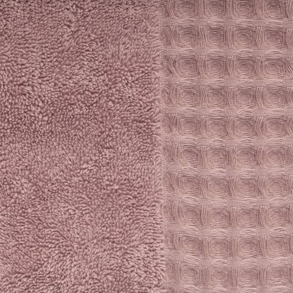 Avinion pyyhe 70x140, lila frotee koristereunuksella vohvelikuvioisella, 500 g/m2 Terra Collection Eurofirany