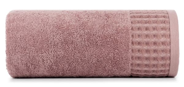 Avinion pyyhe 70x140, lila frotee koristereunuksella vohvelikuvioisella, 500 g/m2 Terra Collection Eurofirany
