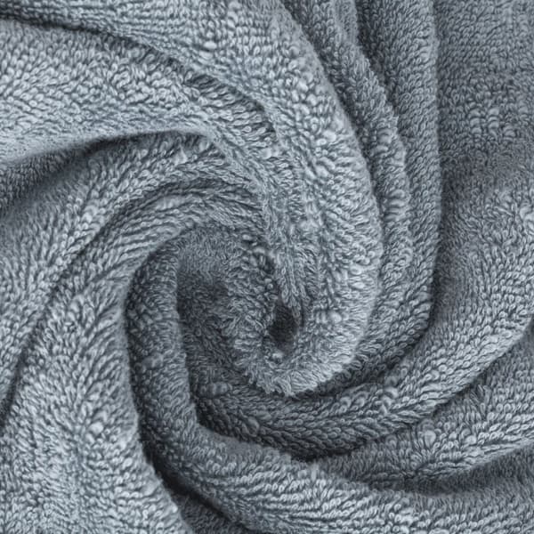 Palermo håndklæde 70x140 blå frotté med boucle effekt 530 g/m2 Terra Collection Eurofirany