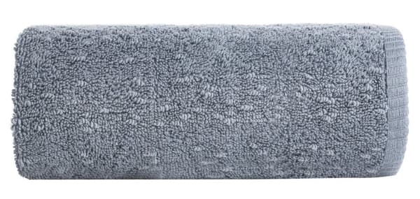 Palermo håndklæde 70x140 blå frotté med boucle effekt 530 g/m2 Terra Collection Eurofirany