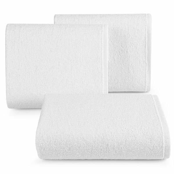 Hotelhåndklæde 70x140, glat hvid, 450g/m2 15/1/B Eurofirany