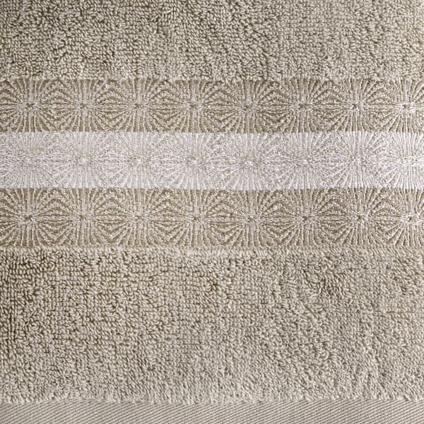 Håndklæde 50x90 Malika beige frotté 500g/m2 Eurofirany