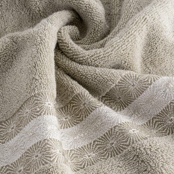 Håndklæde 50x90 Malika beige frotté 500g/m2 Eurofirany