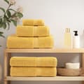 Pikkukuva 3 / 7: Premium Pyyhkeet SOLUND 10 kpl kulta 80x200 cm 600 gsm