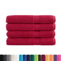 Pikkukuva 2 / 7: Premium Pyyhkeet SOLUND 4 kpl Punainen 80x200 cm 600 gsm