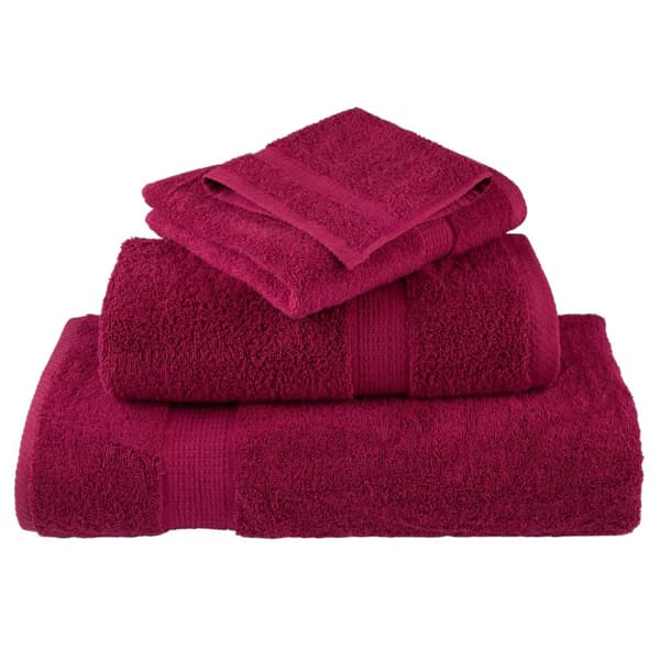 saunahåndklæder SOLUND 10stk. Premium 80x200cm 600g/m2 bordeaux