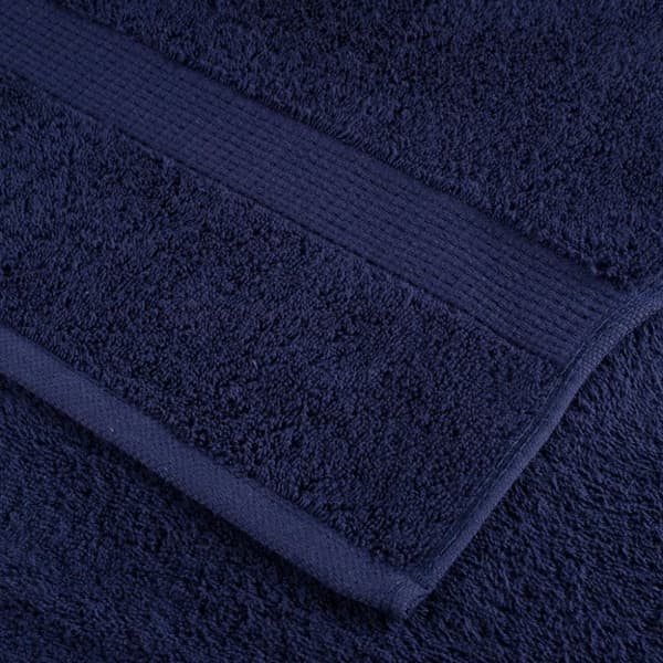 håndklæder SOLUND 2 stk. Premium 100x200 cm 600 g/m2 blå