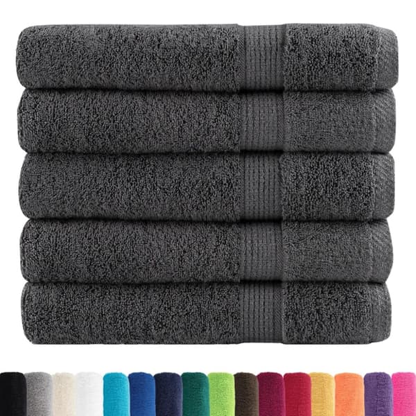 saunahåndklæder SOLUND 25stk. Premium 80x200cm 600g/m2 antracit
