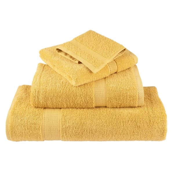 badehåndklæder SOLUND 10 stk. Premium 100x150 cm 600g/m2 gylden