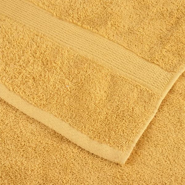 badehåndklæder SOLUND 10 stk. Premium 100x150 cm 600g/m2 gylden