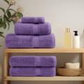 Pikkukuva 3 / 7: Premium Pyyhkeet SOLUND 4 kpl violetti 80x200 cm 600 gsm