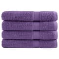 Pikkukuva 1 / 7: Premium Pyyhkeet SOLUND 4 kpl violetti 80x200 cm 600 gsm