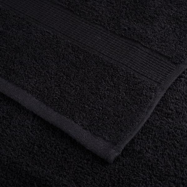 håndklæder SOLUND 4 stk. Premium 100x200 cm 600 g/m2 sort