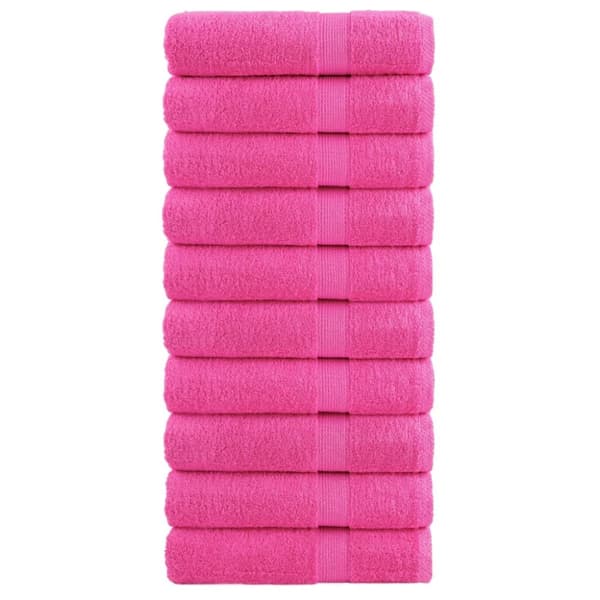 Premium Pyyhkeet SOLUND 10 kpl vihreä 100x150 cm 600 gsm