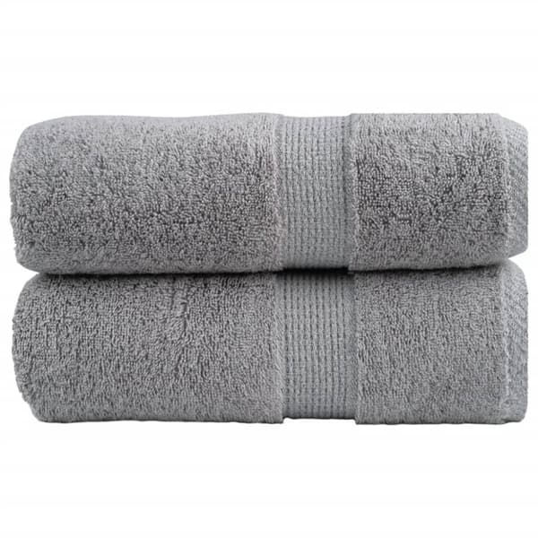 håndklæder SOLUND 2 stk. Premium 30x30 cm 600 g/m2 grå