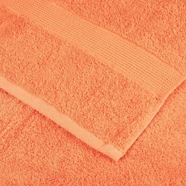 gæstehåndklæder SOLUND 2 stk. Premium 30x50 cm 600 g/m2 orange