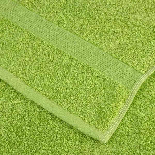 Premium gästhanddukar SOLUND 2 st äppelgrön 30x30 cm 600 gsm