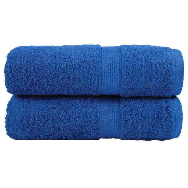 håndklæder SOLUND 2 stk. Premium 30x30 cm 600 g/m2 blå