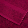 Pikkukuva 6 / 7: SOLUND premium-pyyhkeet, 2 kpl, viininpunainen, 30x30 cm, 600 g/cm²