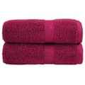 Pikkukuva 1 / 7: SOLUND premium-pyyhkeet, 2 kpl, viininpunainen, 30x30 cm, 600 g/cm²