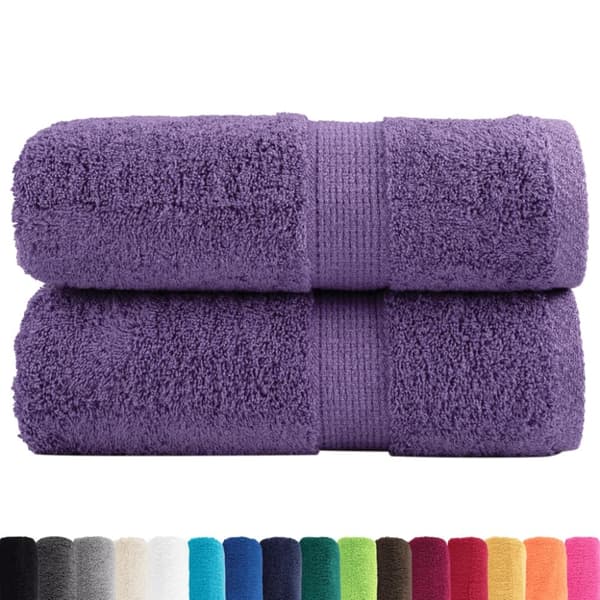 SOLUND premium-pyyhkeet, 2 kpl, violetti, 30x50 cm
