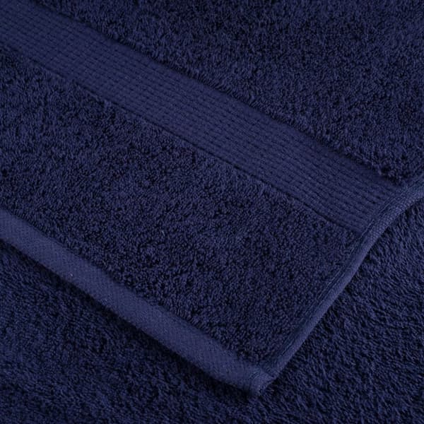 gæstehåndklæder SOLUND 2 stk. Premium 30x50cm 600g/m2 marineblå